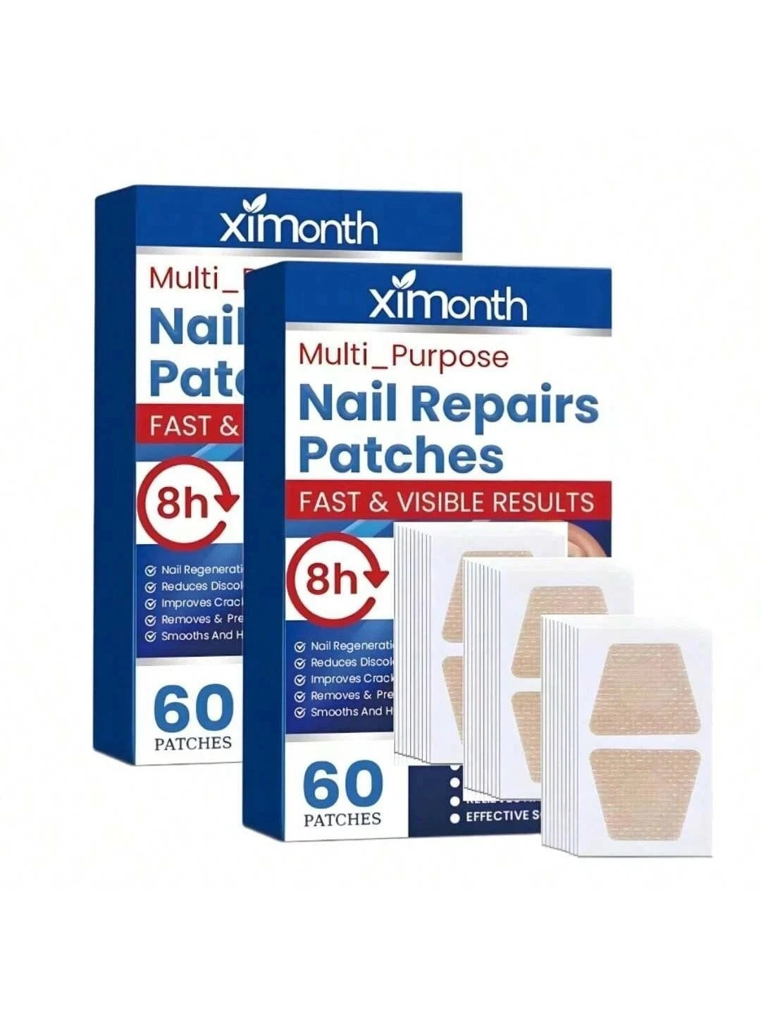 60PCS Anti Fungal Nail Treatment Patches – Toenail Fungus Repair Care for Onyc