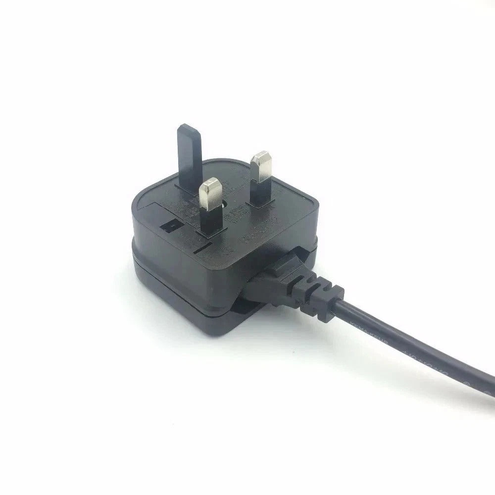 EU European Euro Europe 2-Pin To 3-Pin UK Travel Plug Socket Converter Adapter