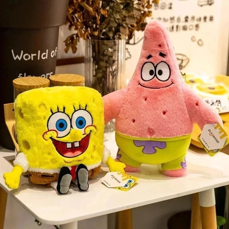 Plush Toy Teddy Cartoon Gift Soft Stuffed Doll Patrick Star Kids Toys