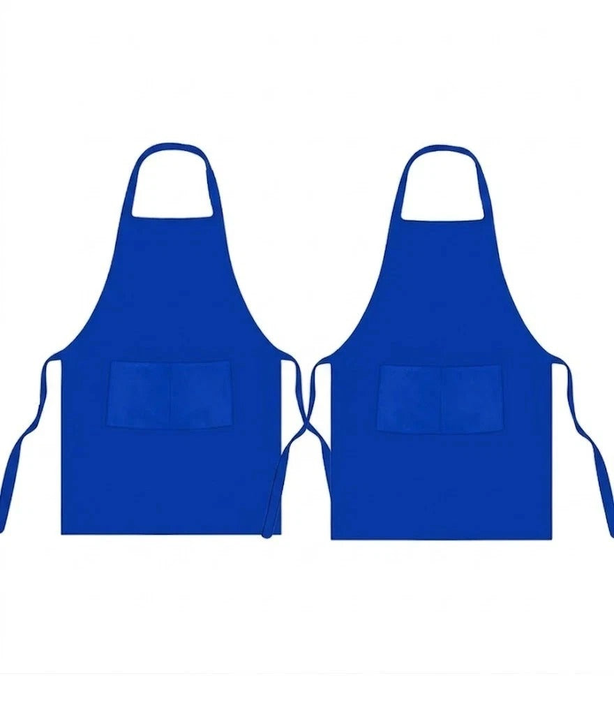 Unisex Kitchen Apron for Women & Men – Adjustable Chef Cooking Bib Apron with 2