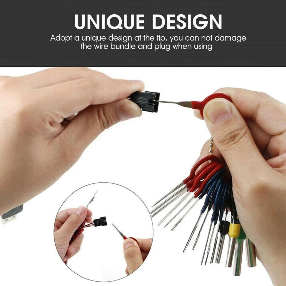 76PCS Car Terminal Removal Tool Kit Universal Pin Extractor Set for Auto W