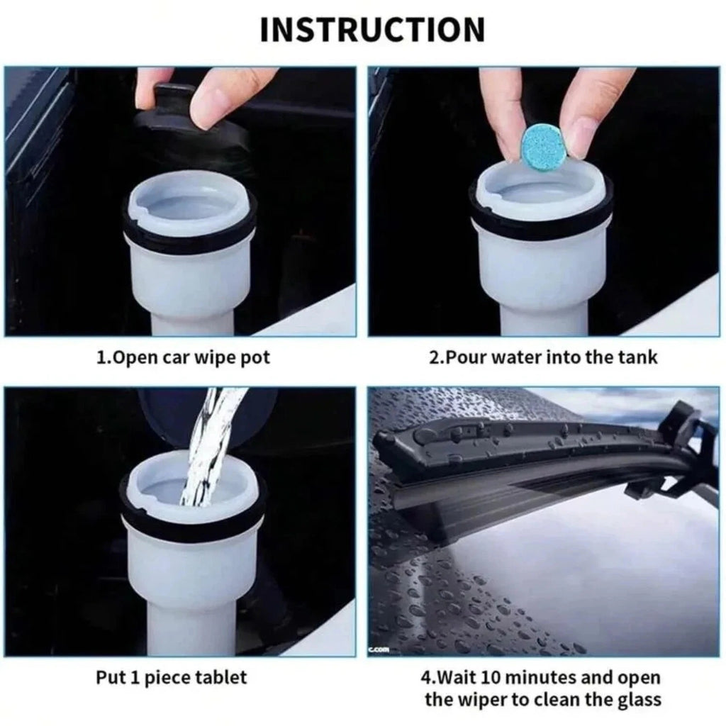 100x SCREEN WASH WINDSCREEN FLUID TABLETS TAB SCREENWASH CHEAPEST UK SELLER