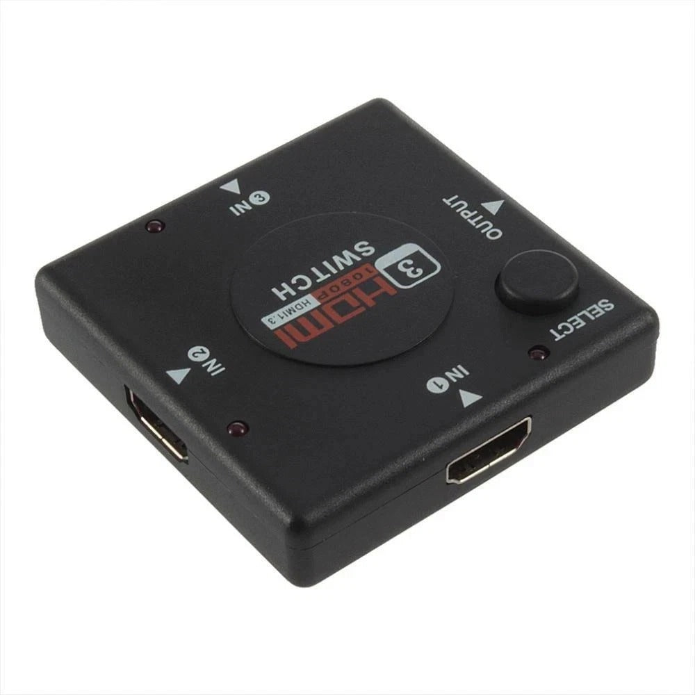 3 Port HDMI Splitter 1080p Multi Switcher Hub Box LCD HDTV PS3 XBOX One PS4 v1.4