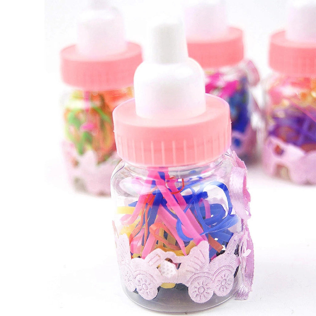 12/24X Fillable Candy Bottles Box Baby Shower Baptism Party Christening New