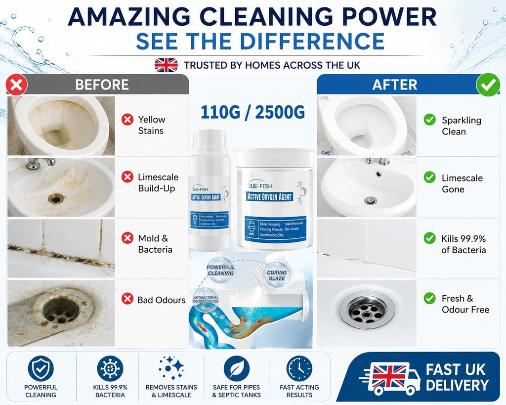 Touch Free Fizzy Foam Toilet Cleaner Best Splash Toilet Cleaner Foam Powder✅✅✅