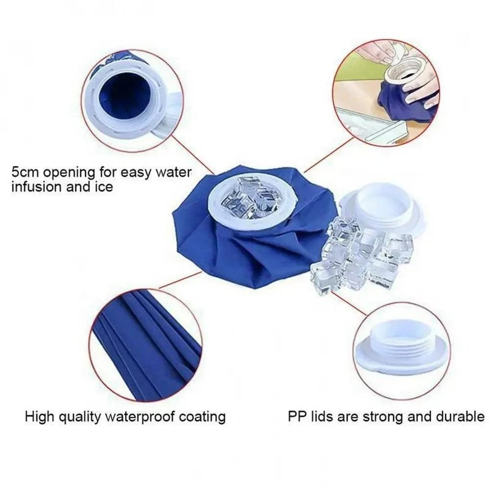 Reusable Ice Pack Hot Cold Therapy Bag for Knee Leg Arm Shoulder Pain Relief