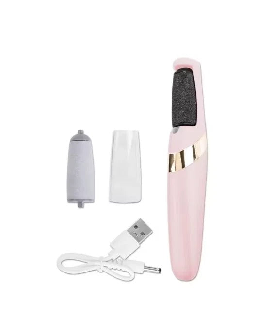 Nuve Smooth Electric Pedicure Wand Callus Remover | Professional Foot Care Hard