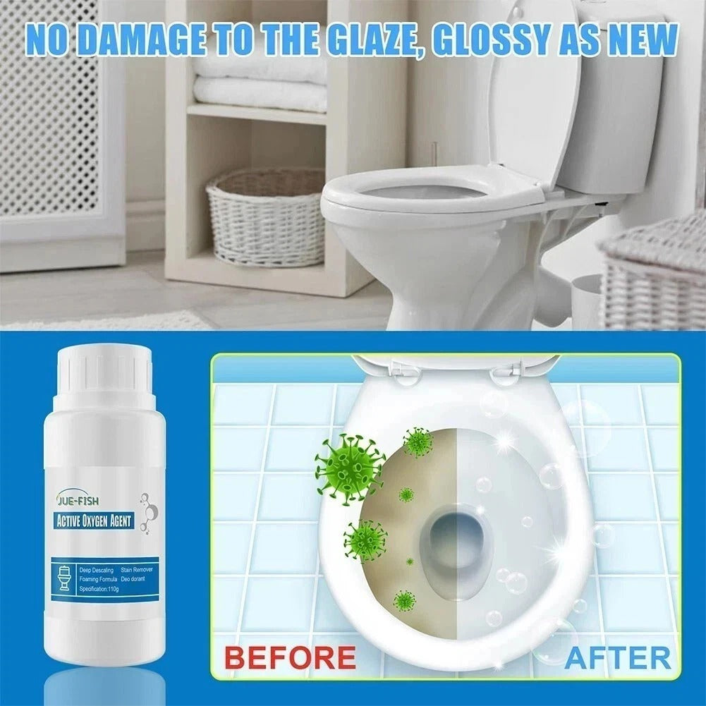 Touch Free Fizzy Foam Toilet Cleaner Best Splash Toilet Cleaner Foam Powder✅✅✅