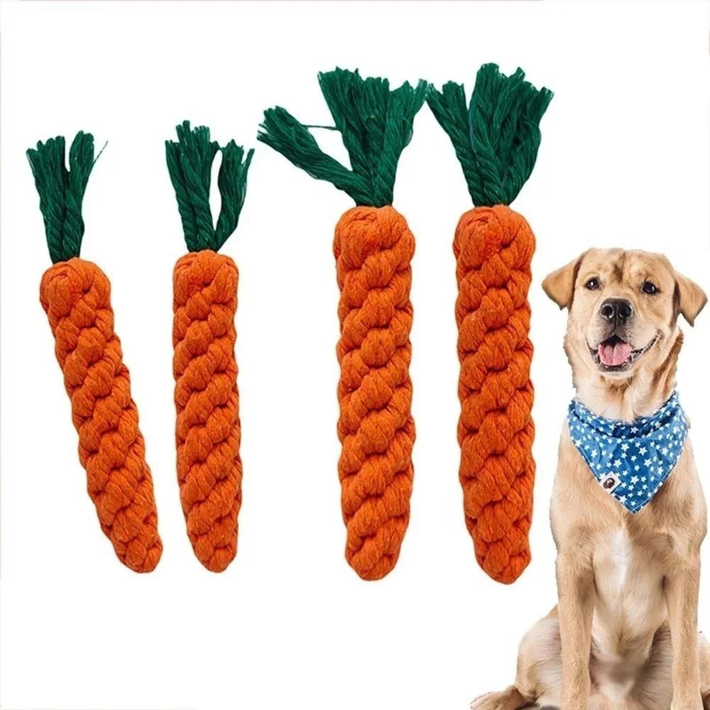 Chew Toys Pet Dog Braided Rope Indestructible Dog Teeth Dental Cleaner Gifts